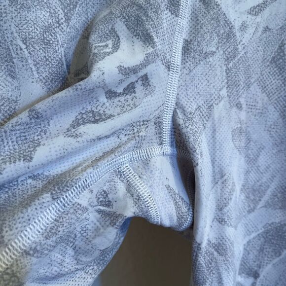 Lululemon Train Times 7/8 Pant *25" Jasmine White Multi / White 8 Leggings - Picture 10 of 10